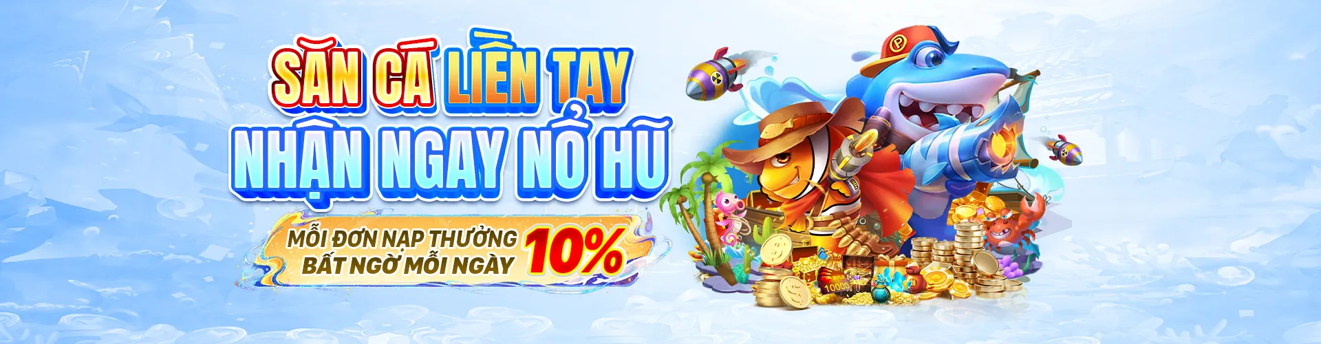 Hình ảnh chính game bắn cá FB88 sôi động